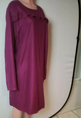 NWT Old Navy Maroon Burgundy Faux Wrap Dress Size XXL