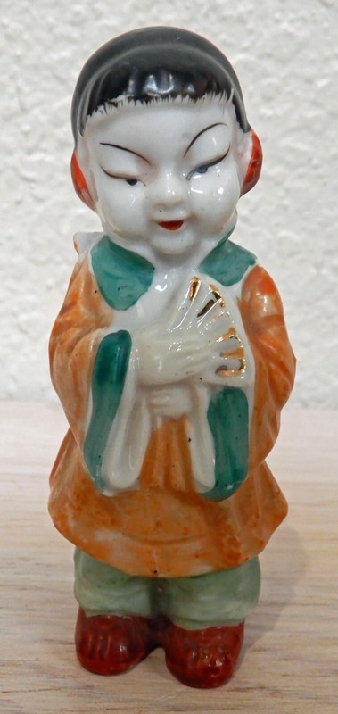 Cute Occupied Japan Child Figurine