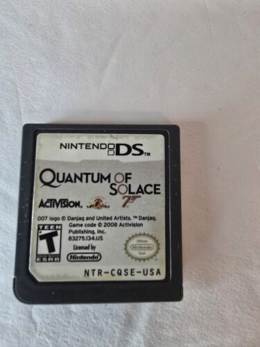Tested James Bond 007 Quantum of Solace Nintendo DS 2008 NDS Cartridge Only