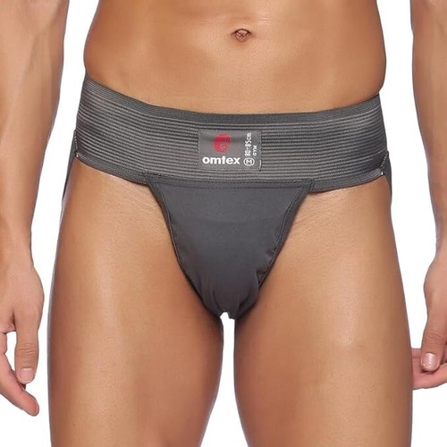 Omtex Athletic Gym Jockstrap Cotton Supporter Pack of 2 AU - Picture 20 of 22