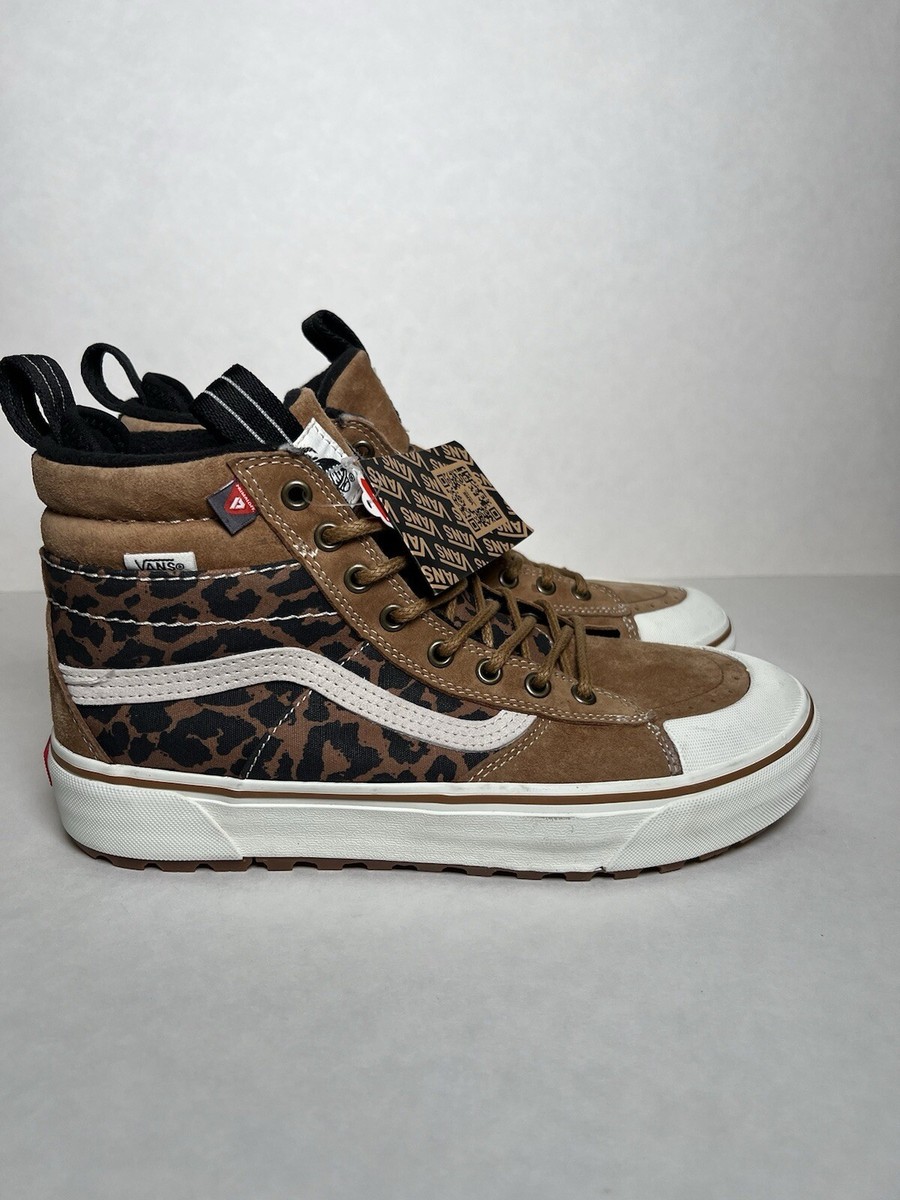 VANS スエード スケハイ MTE 2 レオパード スニーカー USモデル VANS SK8-Hi MTE-2 Women's Size 10.5 Men's 9 Chipmunk Leopard