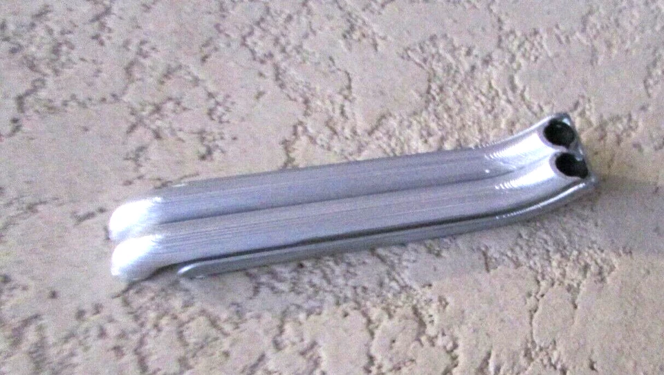 Cox Mercedes W 196 13 in. size side exhaust plastic replacement part 4.25 " L - Image 2 of 4