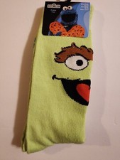 New Sesame Street Oscar The Grouch Socks