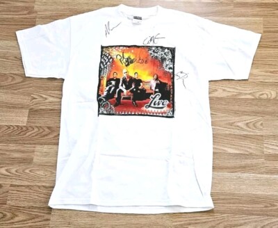 Vintage 90s Live The Distance To Here Band Concert Tour T Shirt