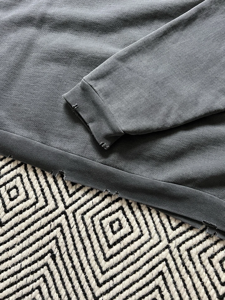 ✅ Sudadera DRIFTER pigmento carbón vintage estilo atlético Russell Foto 3 de 4