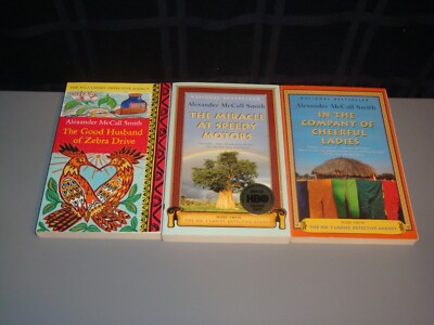 The No 1 Ladies Detective Agency Trade paperback Book Lot 6 8 9 Alexander Smith