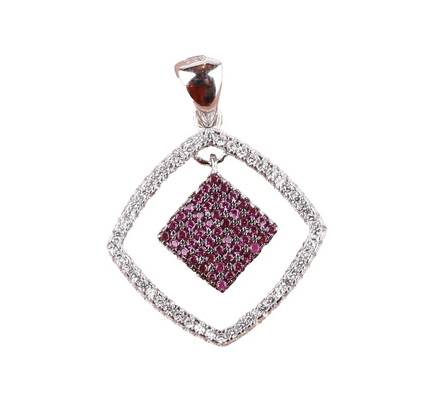 Collares y colgantes De moda Rubí de belleza