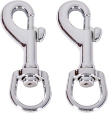 Flag Swivel Snap Clips Heavy Duty Metal Flag Snaps Hooks With Swivel Eyelet For