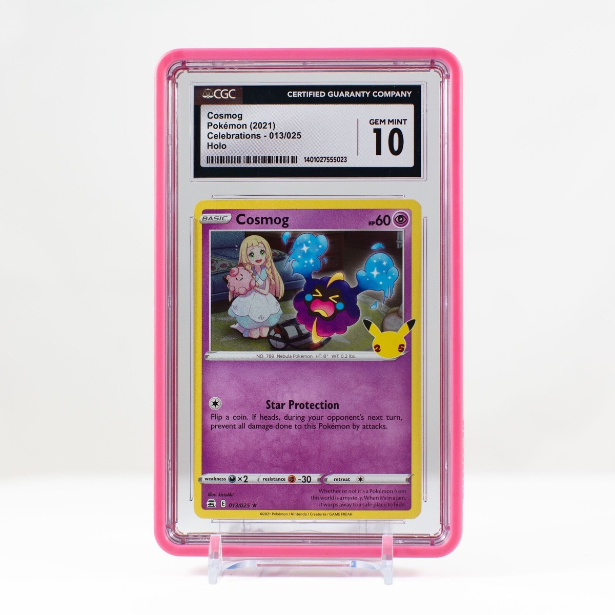cosmog pokemon card price 54 Common Retreat cost Cosmog - Celebrations [HOLO] |