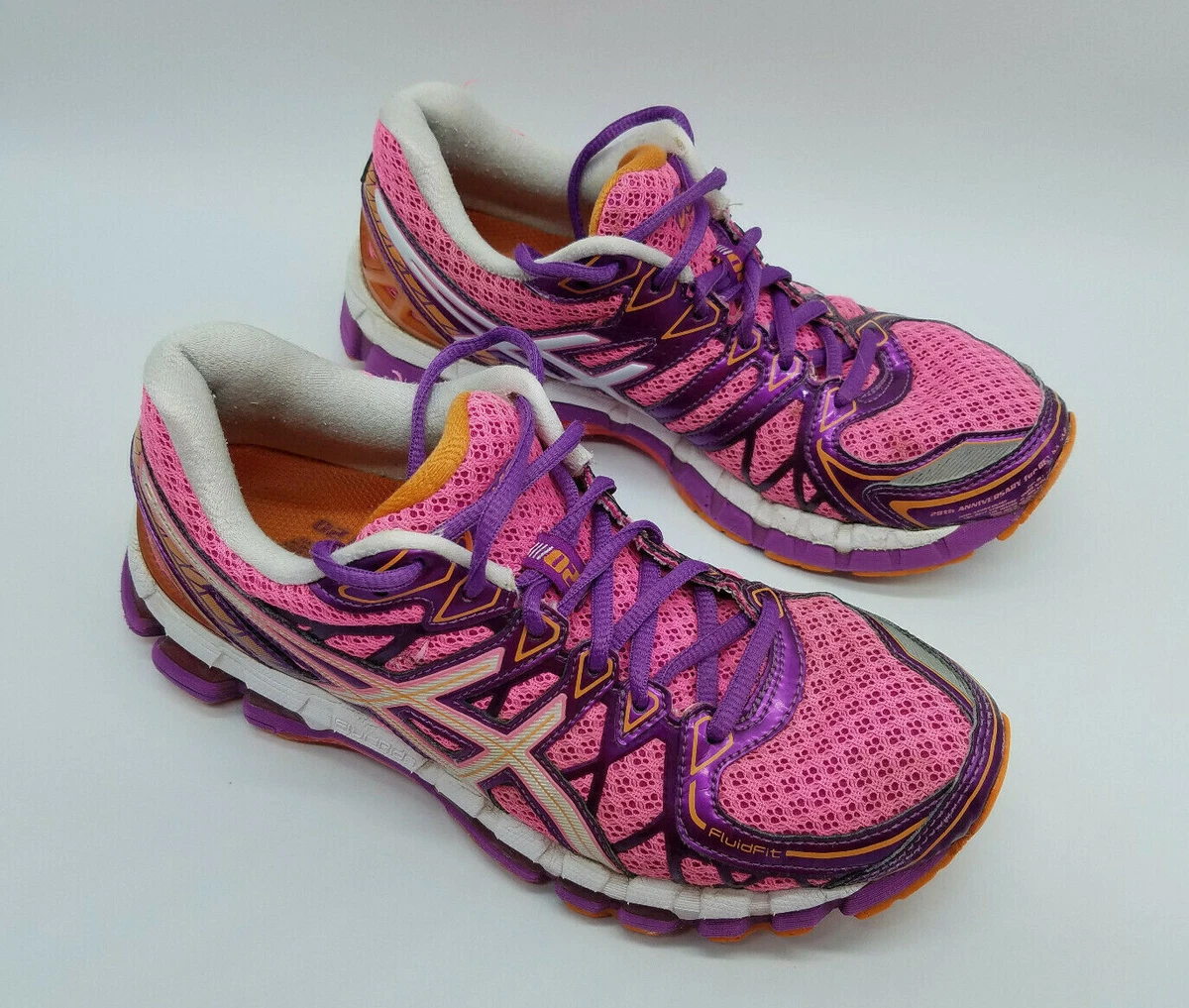 Asics Gel Kayano 20th Anniversary Women&#039;s Running Shoes Pink T3N7N Size 7 |