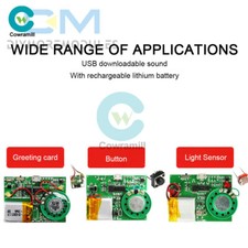8M Recordable Sound Module MP3 Music Voice Player Board for Greeting Card DIY