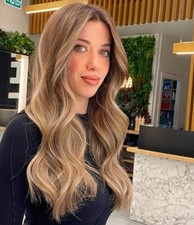 Ginger Brown 13x4 Lace Front Human Hair Wig for Women Daily Use