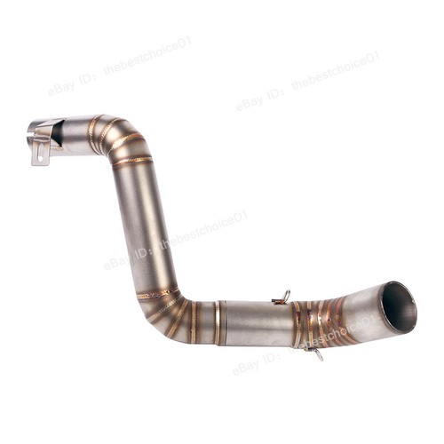 Exhaust Muffler System Middle Link Pipe Modified Slip For Duke 200 390 2012-2016 - Picture 12 of 12