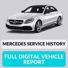 MERCEDES Service History Check Online - Full Official MERCEDES Dealer Report