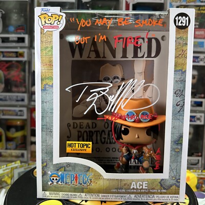 Funko Pop - Ace (Wanted Poster) - Hot Topic Exc - Signed by Travis