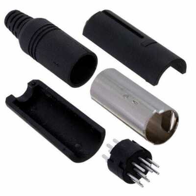 STECKER STECKER MINI DIN 9PS SLVR