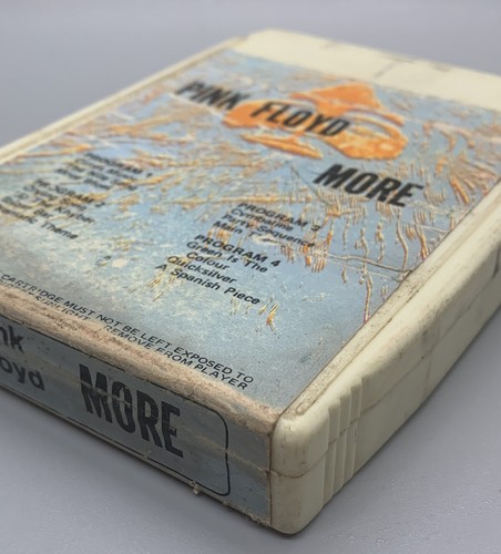 PINK FLOYD SOUNDTRACK FROM THE FILM MORE 8 TRACK TAPE RARE COVER ART - Picture 6 of 10
