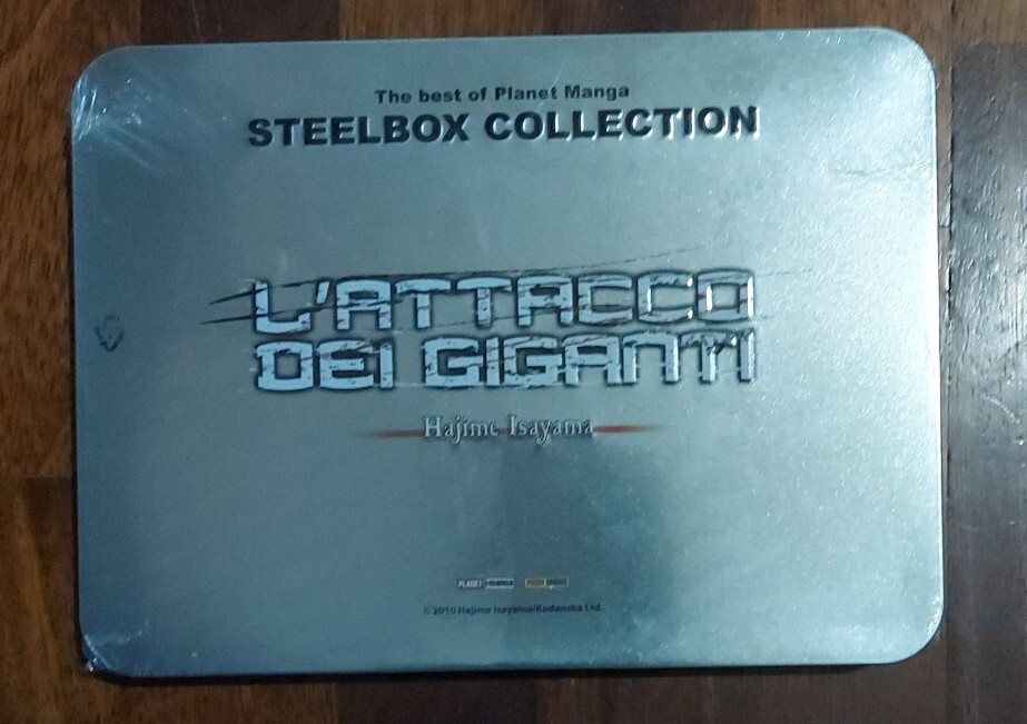 L'attacco dei giganti Planet Manga: Fashion Variant 1 + Steelbox Collection 1