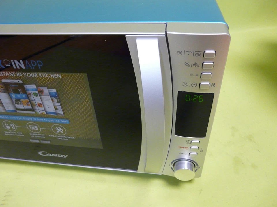 CANDY CMXG22DS Mikrowelle 800 Watt, 22 L mit Grillfunktion und COOKinAPP, silber - Bild 4 von 4