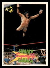 1990 Classic WWF Superfly Jimmy Snuka Westling Card #131