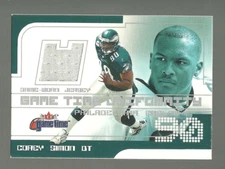 2001 Fleer Game Time - Game Time Uniformity Corey Simon (MEM)