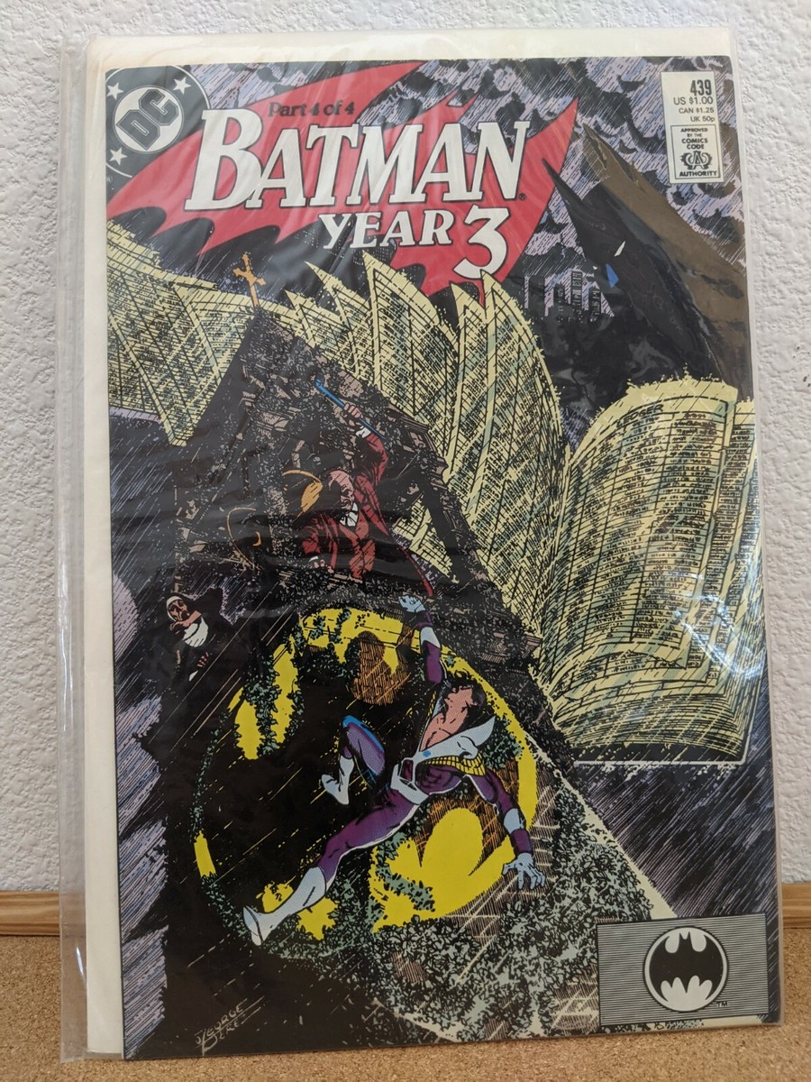 Batman Year 3 Part 4/4 DC Comics (1989), NM V | eBay