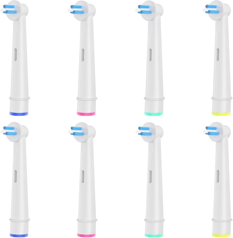 BETTERCHOI BRUSH HEADS FOR ORAL B 8Pcs Interspace Toothbrush Heads, Compatible with Braun Oral B Electric Toothbru