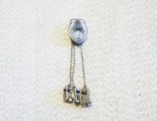 Vintage 61', 62', 63' FTA Future Teachers of America Sterling Silver Grad Pin