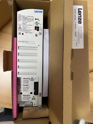One Lenze E82EV152K4C Inverter New In Box E82EV152_4C Expedited Shipping