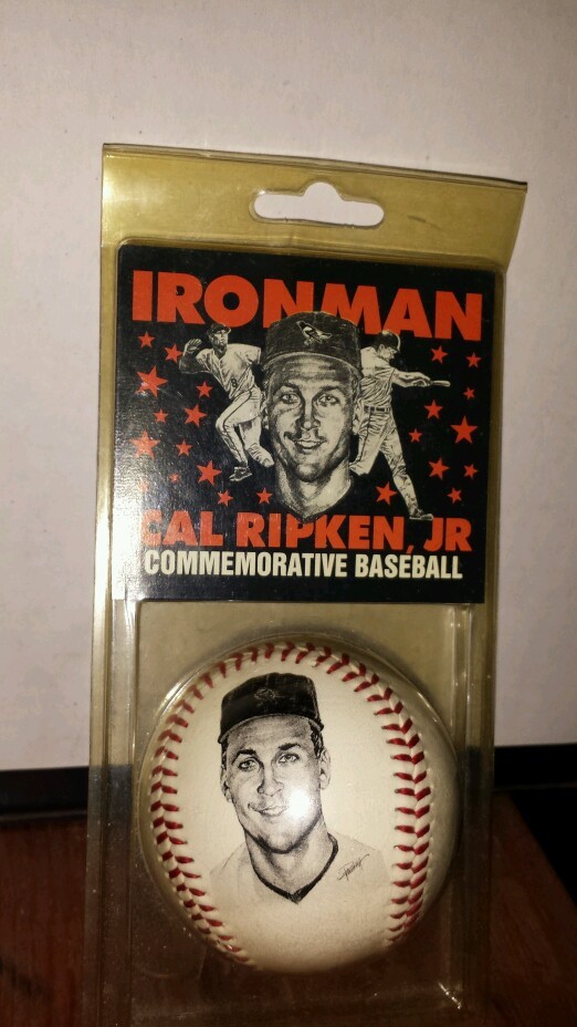 Ironman Cal Ripken, Jr's Commemorative Autograph Baseball eBay