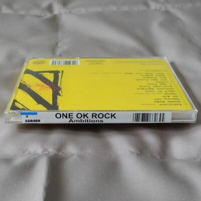 ONE OK ROCK AMBITIONS WORLD TOUR 2017 VIP CD Autographed European