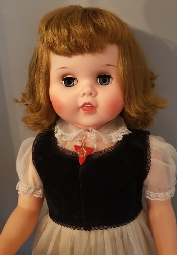 Vtg 1960 s Little Miss Echo The Doll You Teach To Talk Original Box Playpal Nice EBay