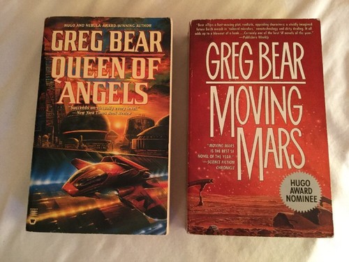 7 PBs SIGNED by Author Greg Bear Darwin's Radio Anvil of Stars Foundation Queen+ - Picture 6 of 12