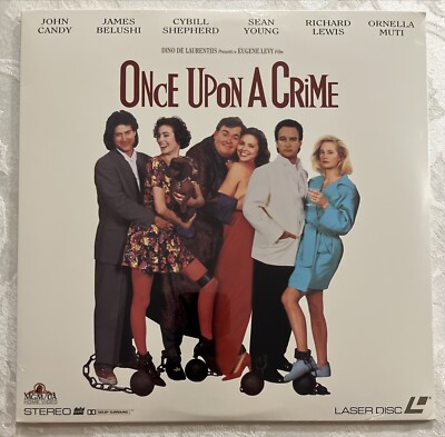 Once Upon a Crime (Laserdisc, 1992) *NEW SEALED* *RARE