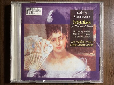 Robert Schumann: Sonatas For Violin And Piano   Ara Malikian, Serouj Kradjian