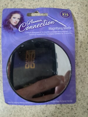 Glamour Connection 15x Powerful Magnifying Mirror