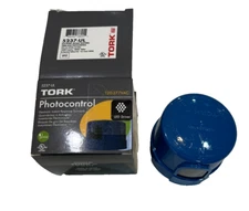 TORK 5237-UL Photocontrol, Polycarbonate, TurnLock, Blue 31EK23