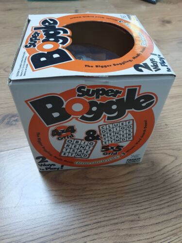 Super Boggle Family Word Game Hasbro 2003 VG Condition but Lights not Working - Picture 4 of 12