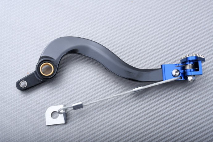 Pédale de frein arrière STRONGBRAKE anti-torsion pour corriger le manque de grip sur YZ450F