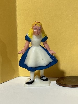 Marx Disneykins Alice miniature plastic figure Walt Disney Wonderland character