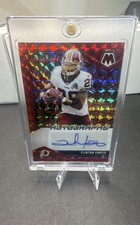 2025 Panini Mosaic - Autographs Mosaic Clinton Portis #AMC-CPS Red Prizm /199