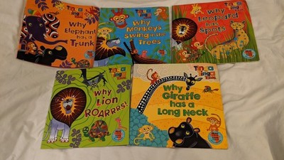 Tinga Tinga Tales: Why Monkeys Swing in the Trees, Why Lion Roarrs & Giraffe Has