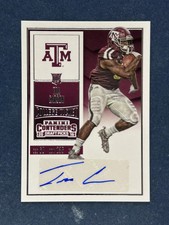 2016 Panini Contenders Draft Picks Tra Carson Autograph Aggies