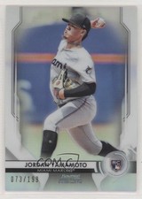 2020 Bowman Sterling Rookies Refractor 73/199 Jordan Yamamoto Rookie RC 0c6