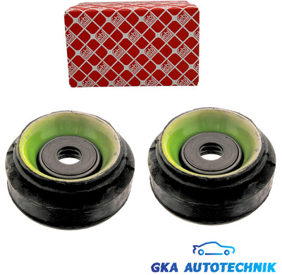 2x FEBI 02429 Federbeinlager Domlager vorne für Audi 80 90 Coupe VW Passat 32B