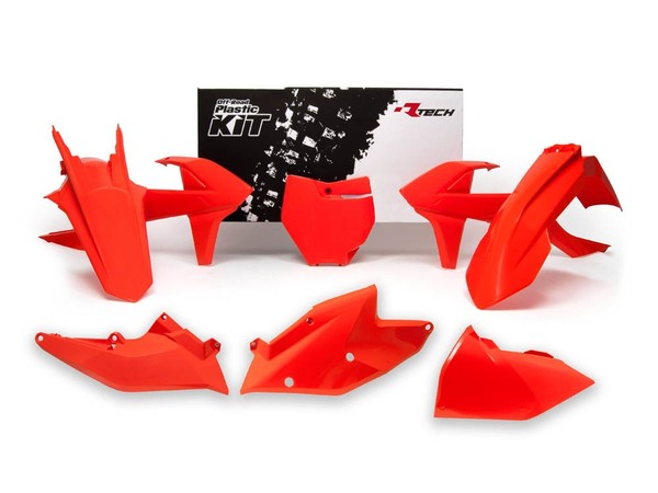 Rtech Plastikkit Passt An KTM Sx(F) 125 150 250 350 450 16-18 Orange `16-image