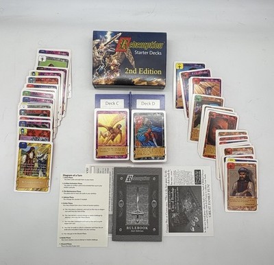 Redemption Starter Decks 2nd Edition C + D Collectible Trading Cards Complete