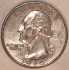 1964-D Washington Quarter - Extra Fine - #3707EA
