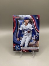 Topps Bowman's Best 2024 Yoshinobu Yamamoto Rookie Los Angeles Dodgers #34 Card