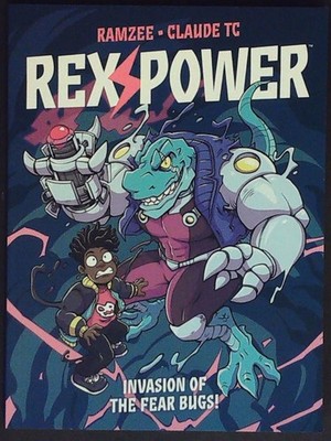 REX POWER Invasion Of The Fear Bugs Graphic Novel